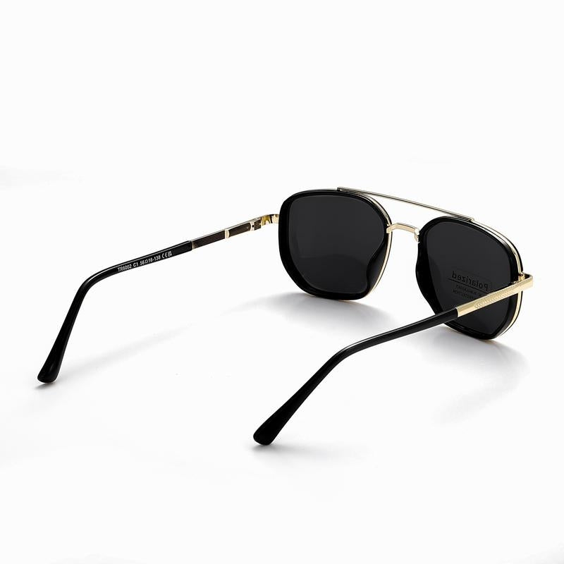 Fashion Geometric Double-Beam Sunglasses