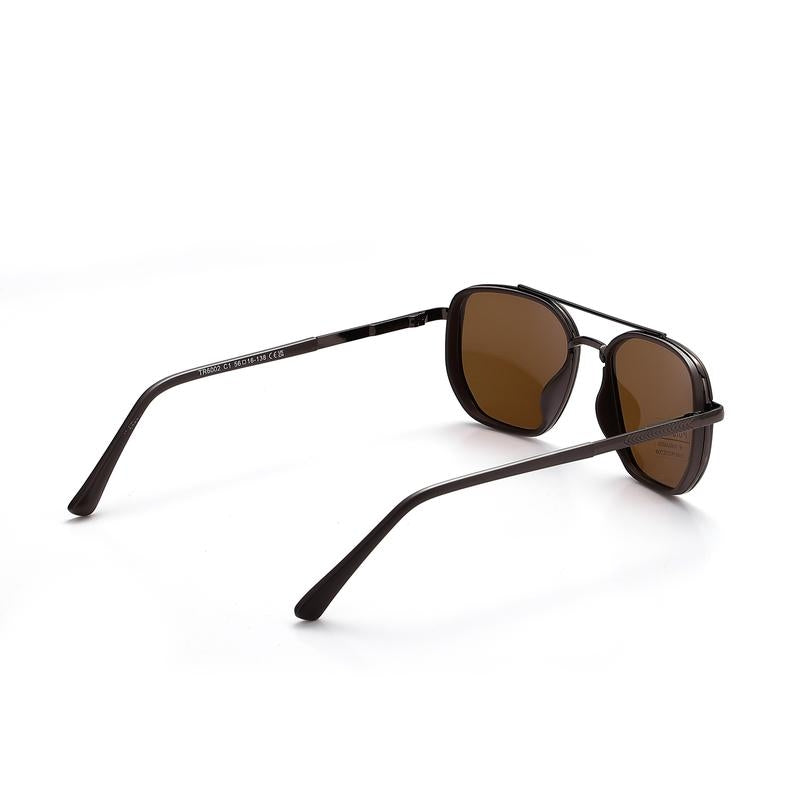 Fashion Geometric Double-Beam Sunglasses