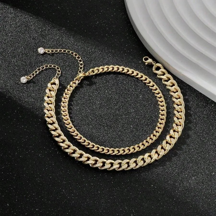 Chunky Cuban Link Chain Anklet