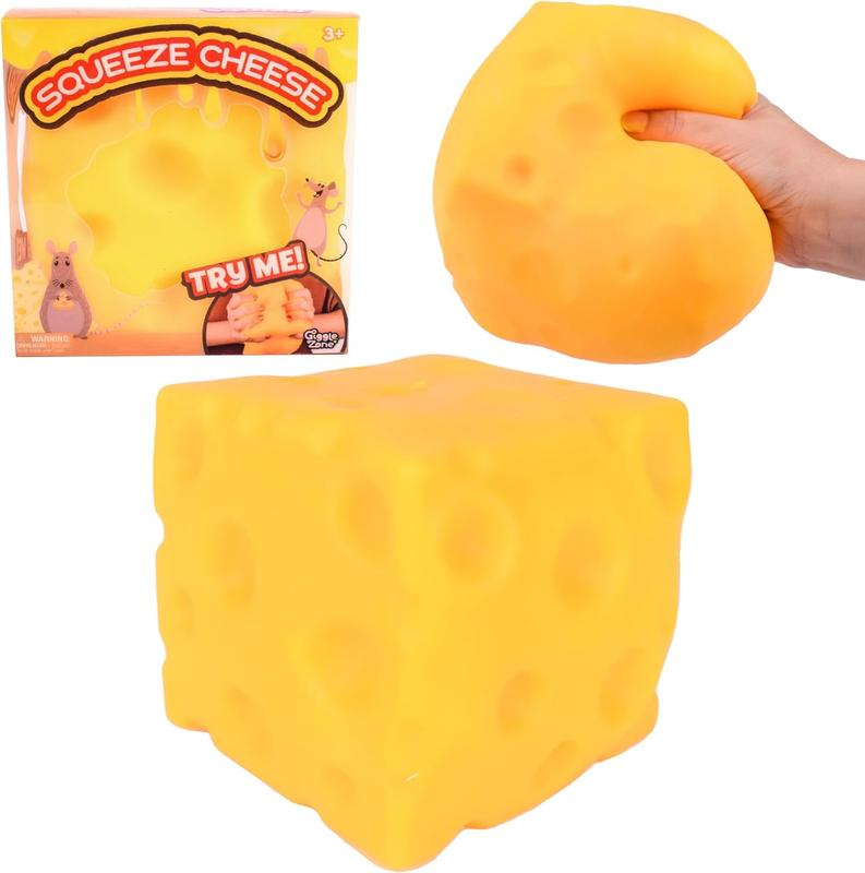Squeeze Cheese Jumbo Sensory Toy