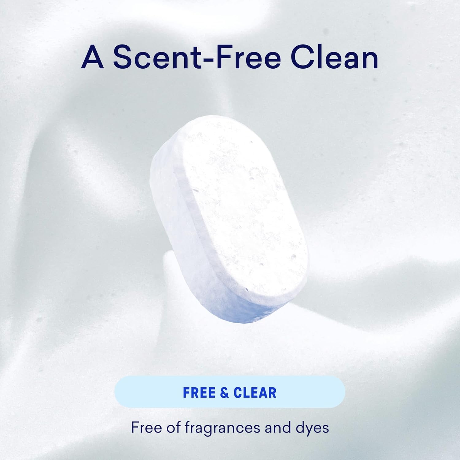 Scent-free clean dishwasher tablet product image